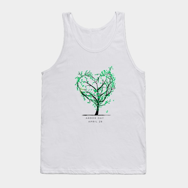 Arbor Day 2023 - Go green Tank Top by Pop on Elegance